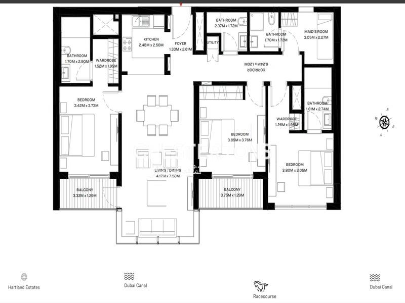 Image of Apartment - 3 Bedrooms - 4 Bathrooms for Sale in Mohammed Bin Rashid City-Dubai-United Arab Emirates, Image 28